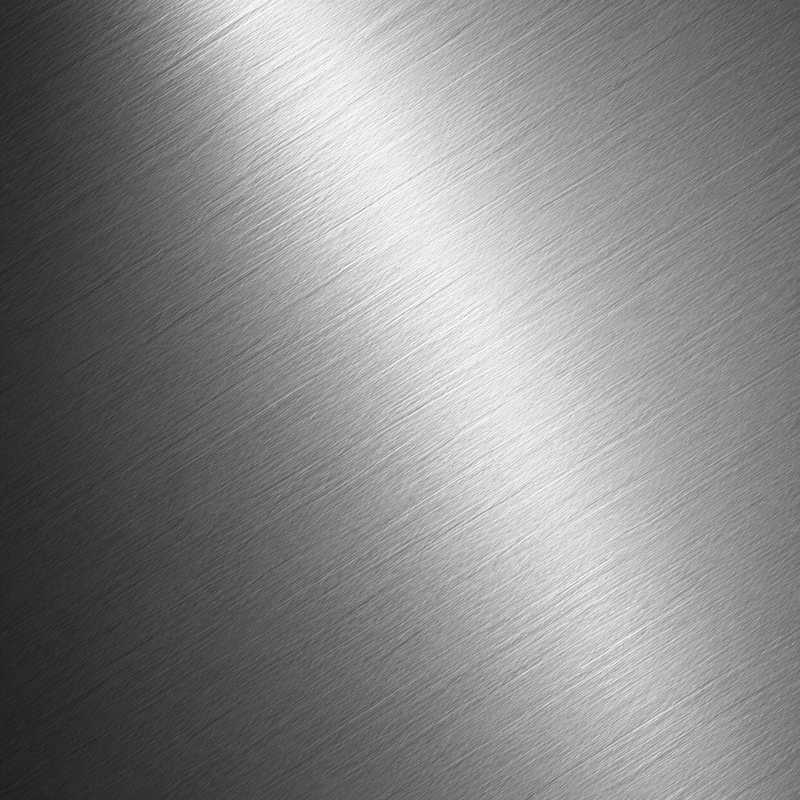 Brushed Steel stainless steel business card finish