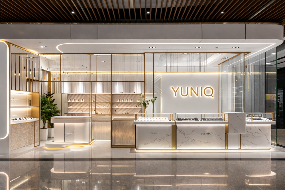 YUNIQ kiosk at Festival City Mall Dubai